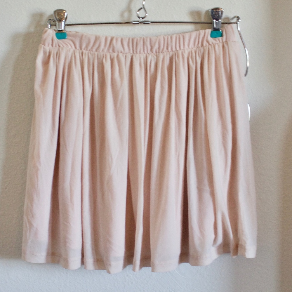 Pacsun LA Hearts Blush Pink Skirt